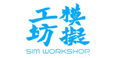 10% Off all Sim Workshop Products Sim Workshop logo on a white background